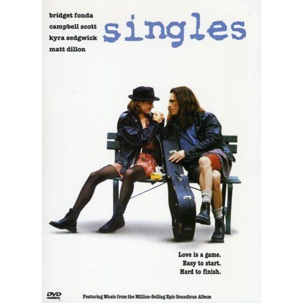 Singles DVD 1992 Movie Cameron Crowe Matt Dillon Bridget Fonda Grunge Rock 90s